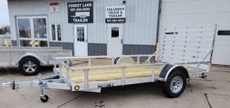 2016 Trophy 6.5 aluminum trailer