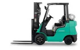 Mitsubishi Forklift, Propane 4500# 15' Mitsubishi FG25N