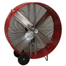 Fan, 42" #4 Red
