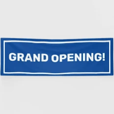 Grand Opening Banner