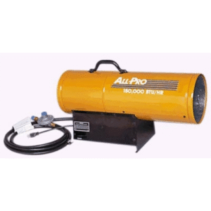 Heater, 150,000BTU Propane AllPro