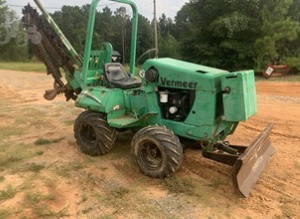 2007 Vermeer Trencher, 4x6 Rider Vermeer RT350