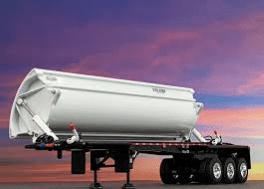 2024 Side Dump Industries Triple axle white tub DS42CAH1R2R11